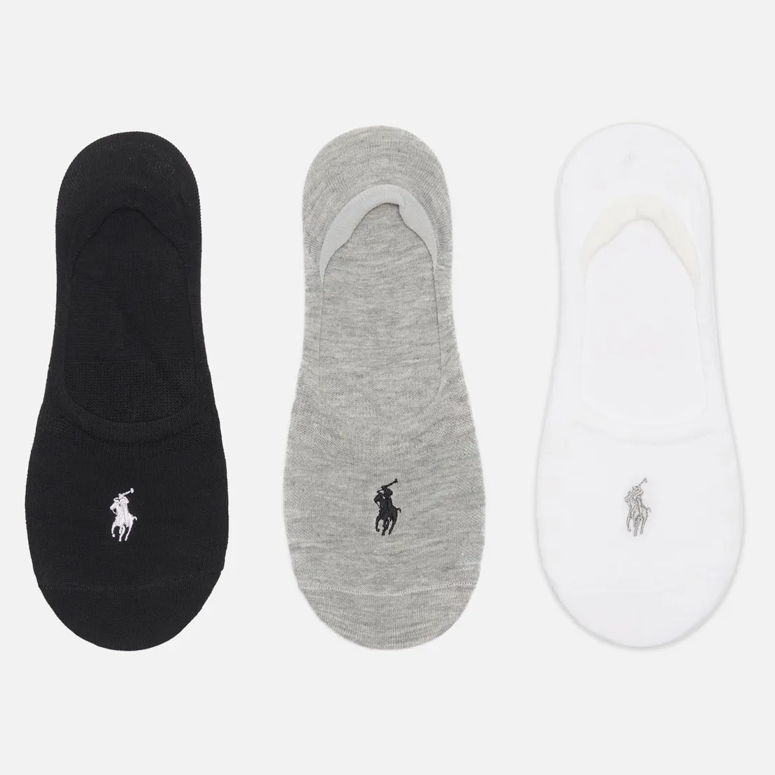 Polo Ralph Lauren Комплект носков Sneaker Liner 3-Pack