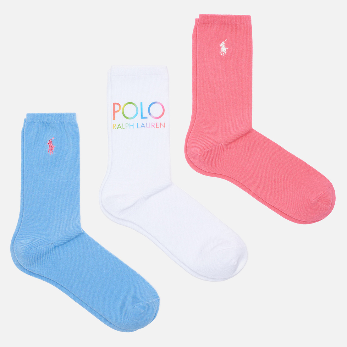 Polo Ralph Lauren Комплект носков Ombre Polo Crew 3-Pack