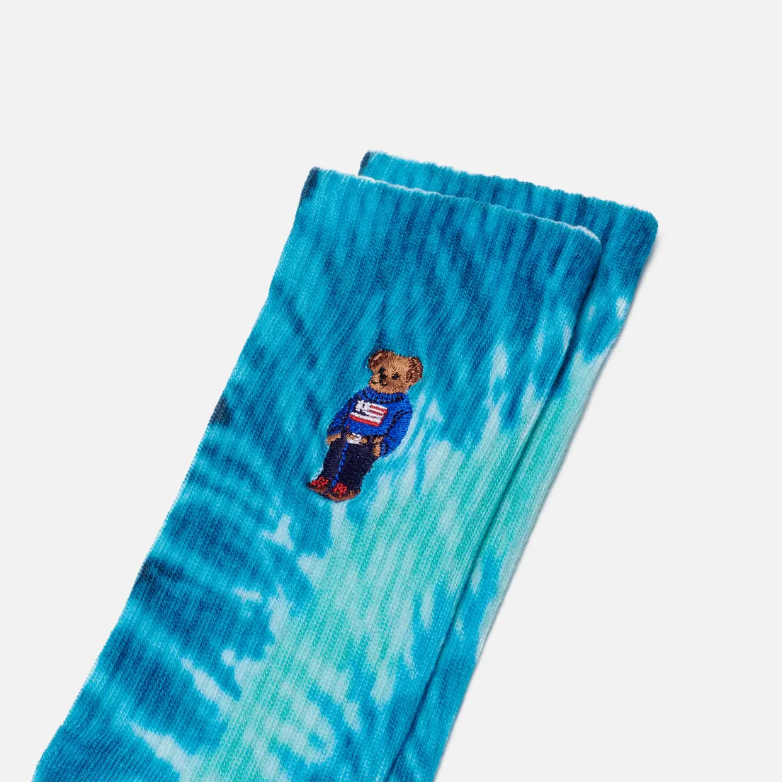 Polo Ralph Lauren Носки Tie Dye Bear Crew Single