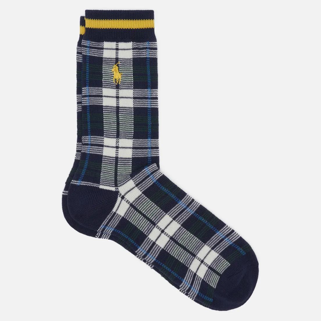 Polo Ralph Lauren Носки Preppy Plaid Single Crew