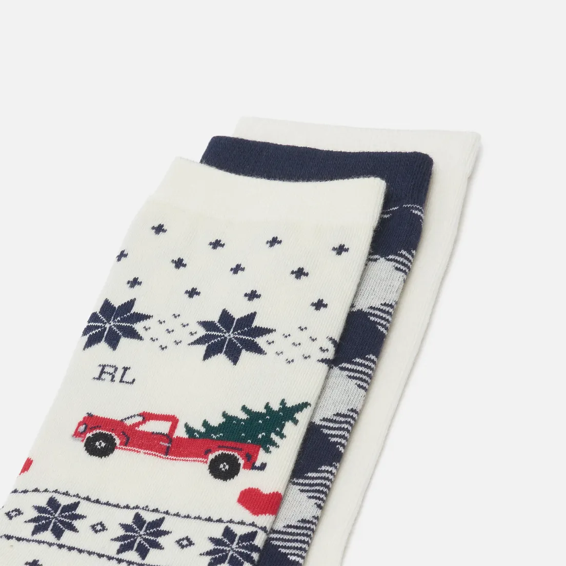 Polo Ralph Lauren Комплект носков Creamy Polo Bear 3-Pack Gift Box