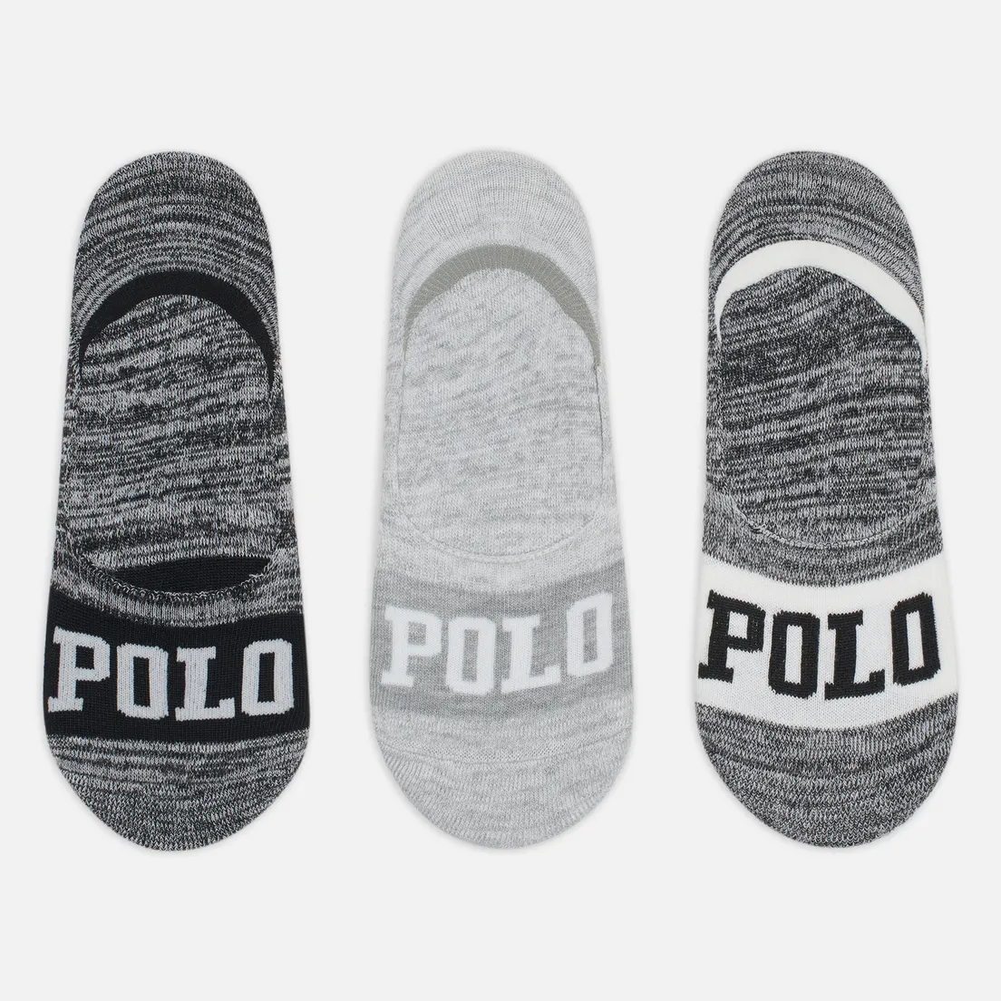 Polo Ralph Lauren Комплект носков No Show Multi 3-Pack