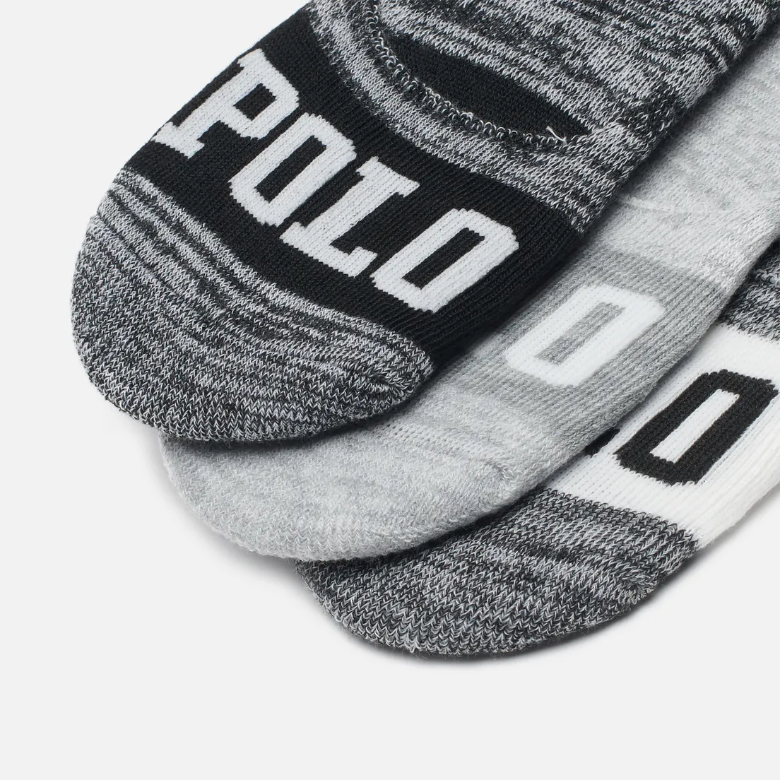 Polo Ralph Lauren Комплект носков No Show Multi 3-Pack