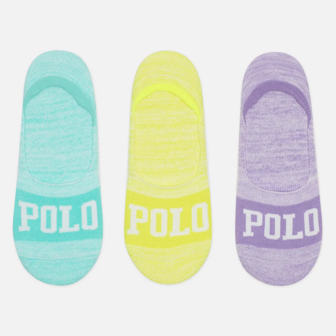 Polo Ralph Lauren Комплект носков No Show Multi 3-Pack