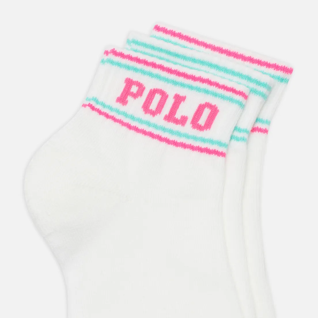 Polo Ralph Lauren Комплект носков Multi Quarter Polo Ankle 3-Pack