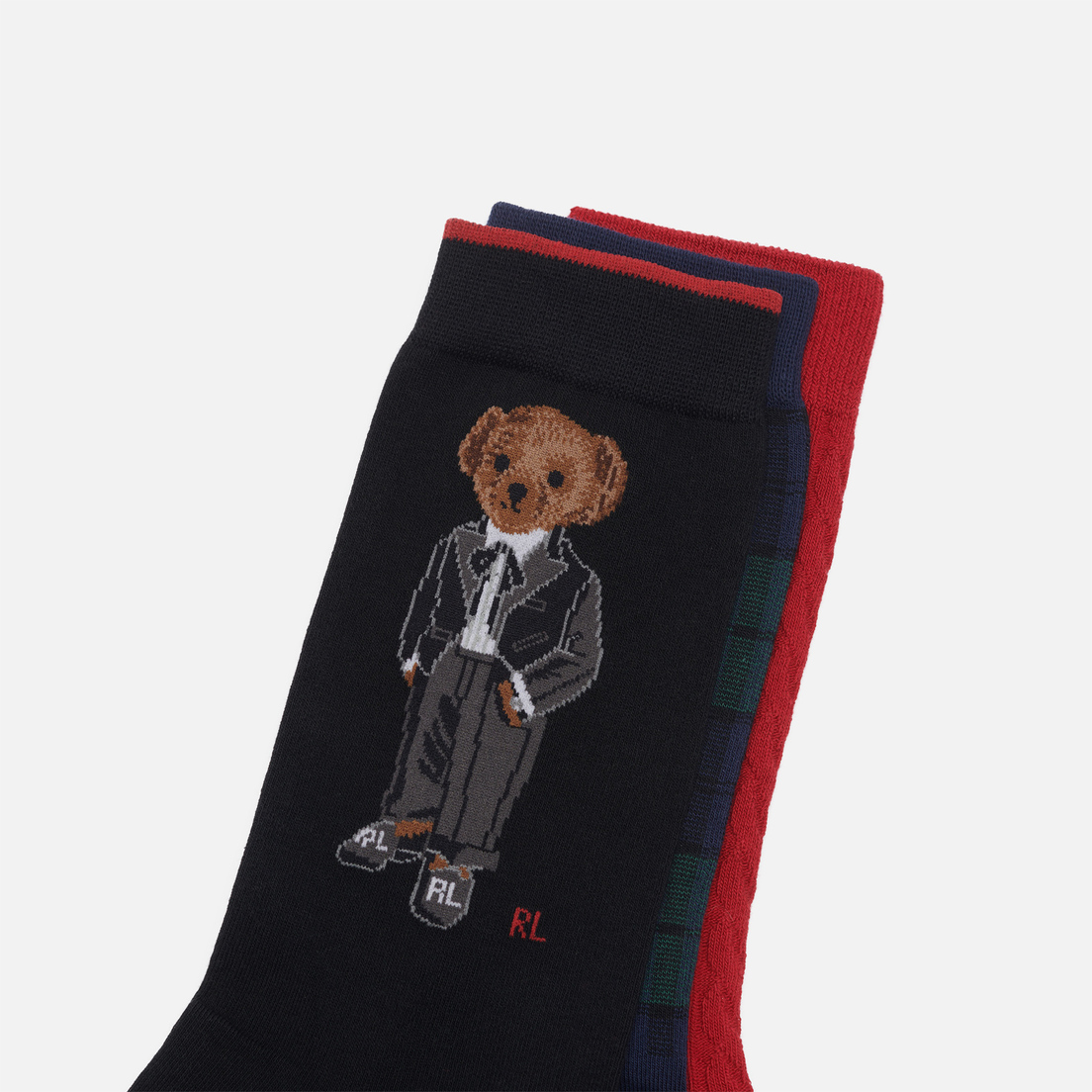 Polo Ralph Lauren Комплект носков Smoking Bear Crew 3-Pack