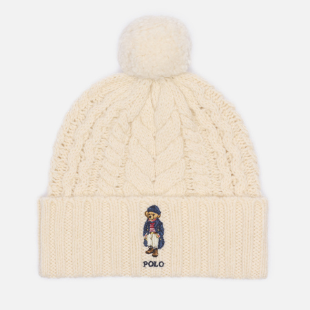  Шапка Polo Ralph Lauren Coat Bear, цвет бежевый