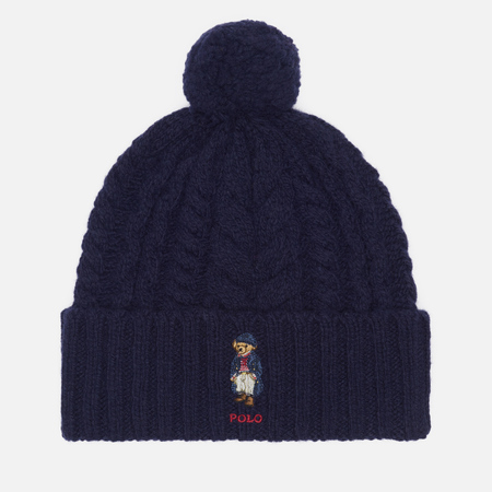  Шапка Polo Ralph Lauren Coat Bear, цвет синий