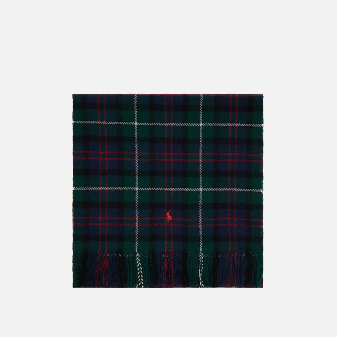 Polo Ralph Lauren Шарф Plaid Fringe-Trim
