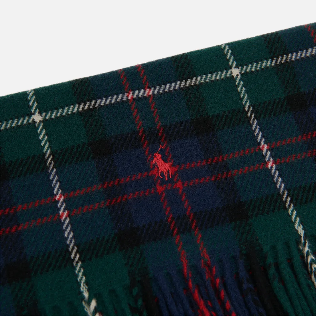 Polo Ralph Lauren Шарф Plaid Fringe-Trim