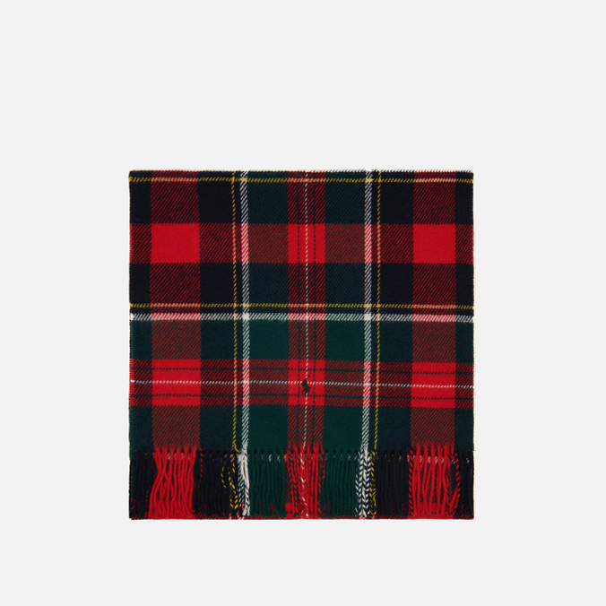 Шарф Polo Ralph Lauren Plaid Fringe-Trim