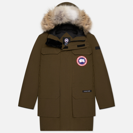 Мужская куртка парка Canada Goose Citadel, цвет оливковый, размер L