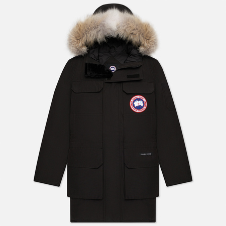 Мужская куртка парка Canada Goose Citadel, цвет чёрный, размер M