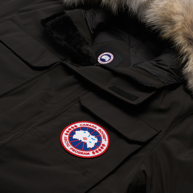 Мужская куртка парка Canada Goose, цвет чёрный, размер XS 4567M-61 Citadel - фото 2