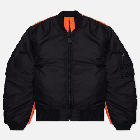 Мужская куртка бомбер maharishi Hi-Vis MA-1 Flight, цвет чёрный, размер XXL