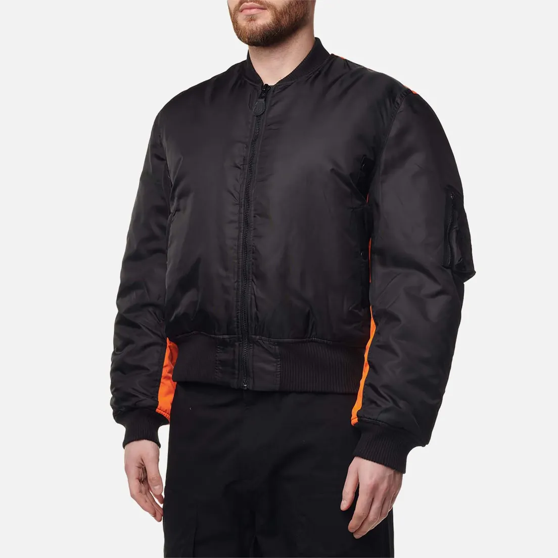 maharishi Мужская куртка бомбер Hi-Vis MA-1 Flight