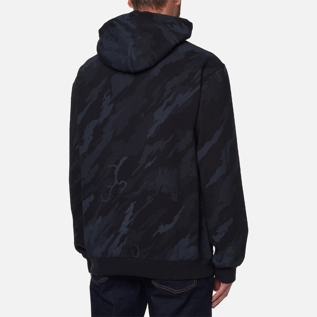 maharishi Мужская толстовка Miltype Camo Embroidered Hoodie