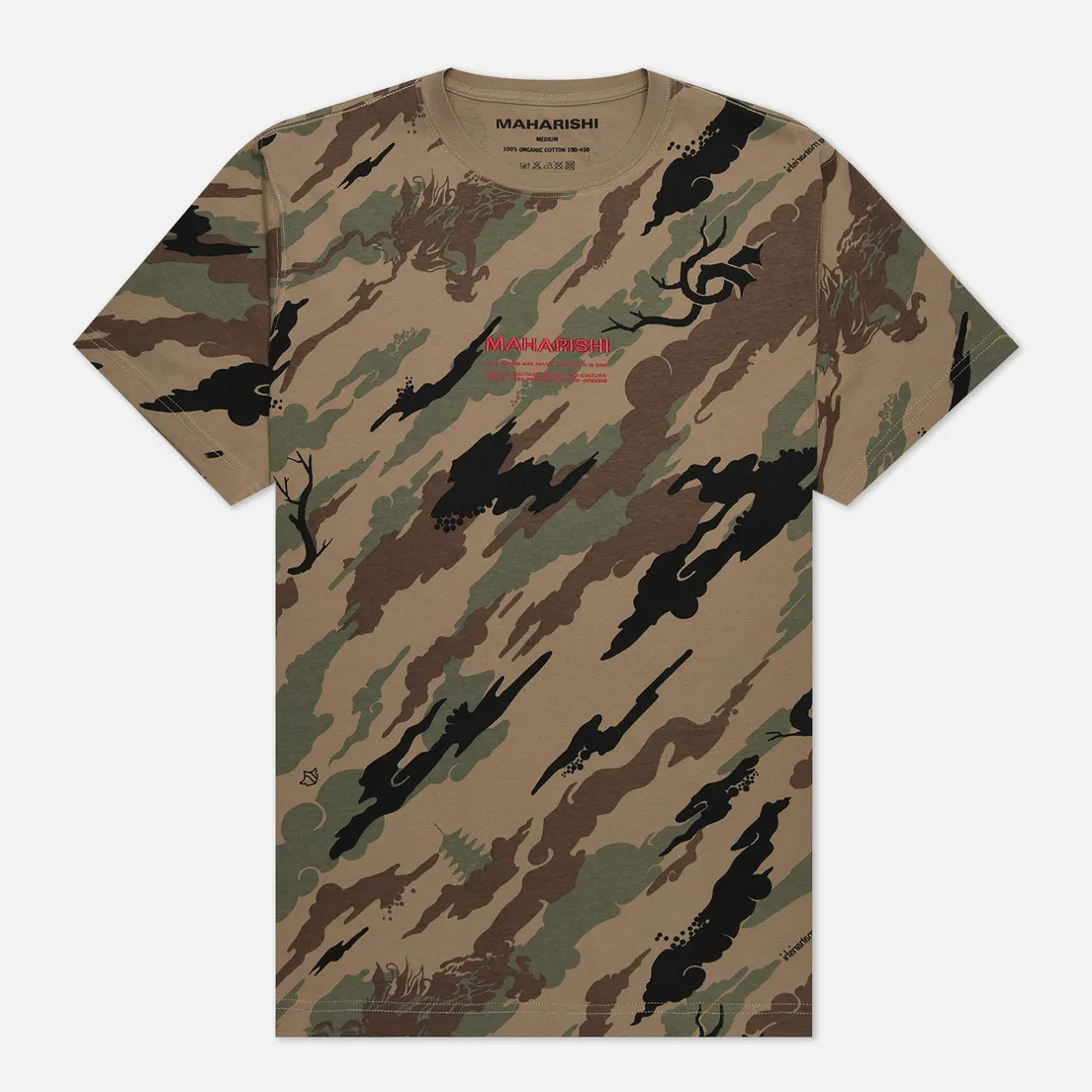 maharishi Мужская футболка Miltype Camo