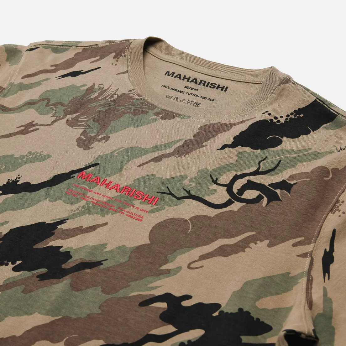 maharishi Мужская футболка Miltype Camo
