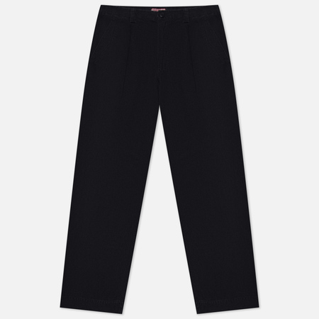 Мужские брюки maharishi Hemp U.S. Chino Loose, цвет чёрный, размер S - фото 1