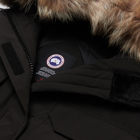 Женская куртка парка Canada Goose Expedition Black