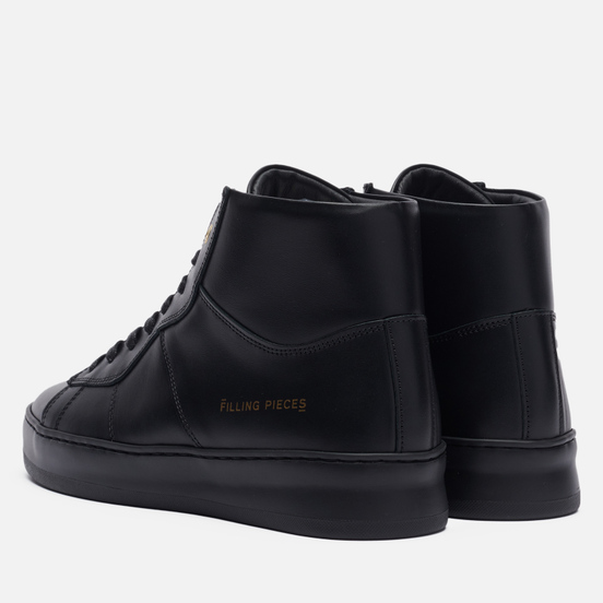 Мужские кроссовки Filling Pieces Mid Plain Court Black