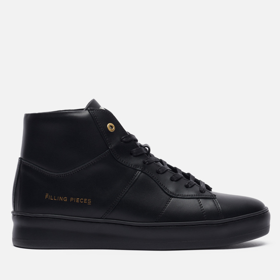 Мужские кроссовки Filling Pieces Mid Plain Court Black