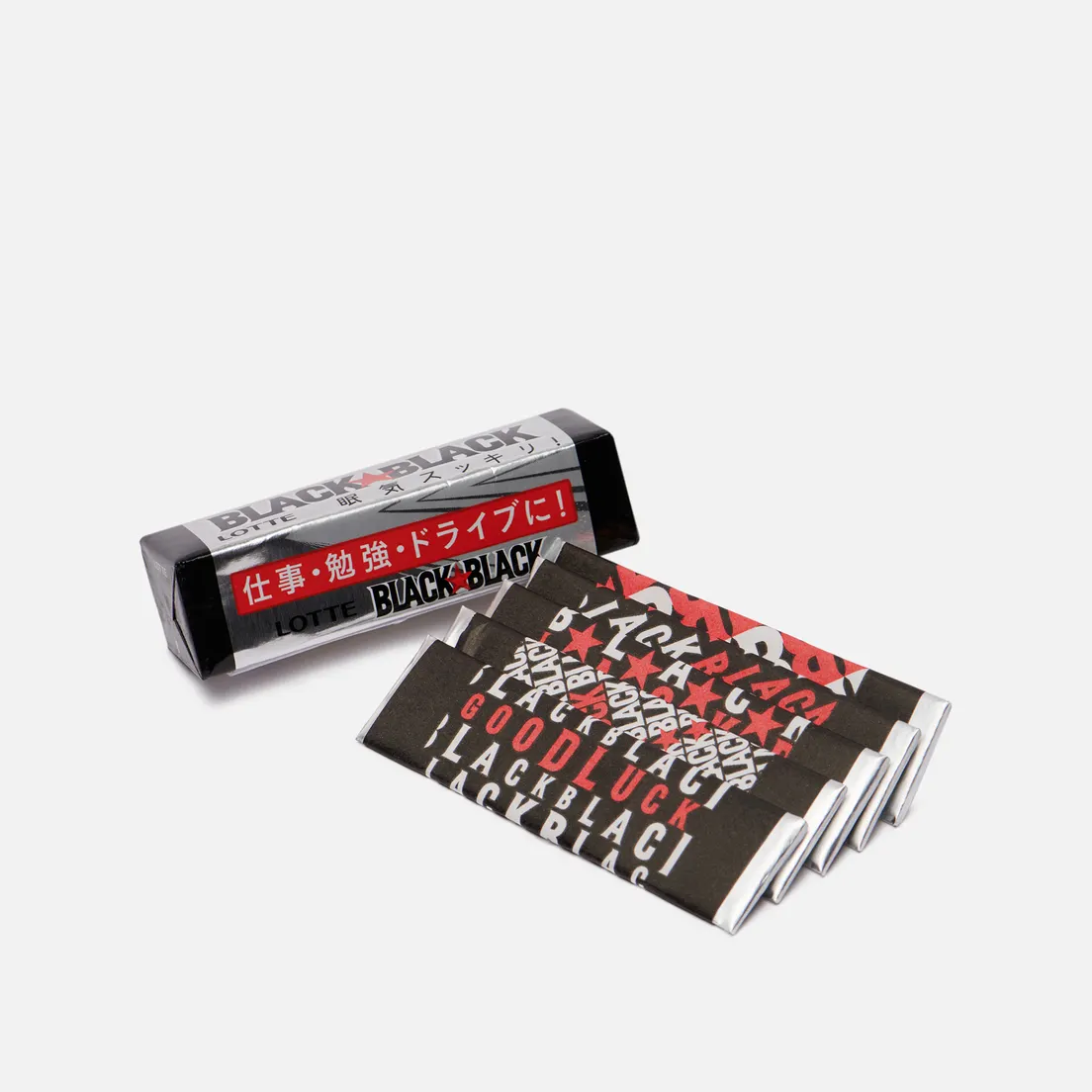 Lotte Жевательная резинка Black Black Menthol