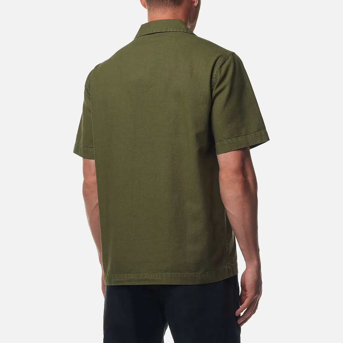 maharishi Мужская рубашка Hemp Camp Collar