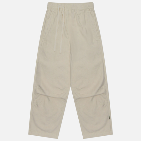 Мужские брюки maharishi Hemp Asym 3/4 Track, цвет бежевый, размер XL