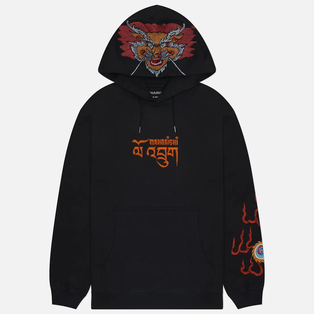 maharishi Мужская толстовка x Tashi Mannox Abundance Dragon Hoodie