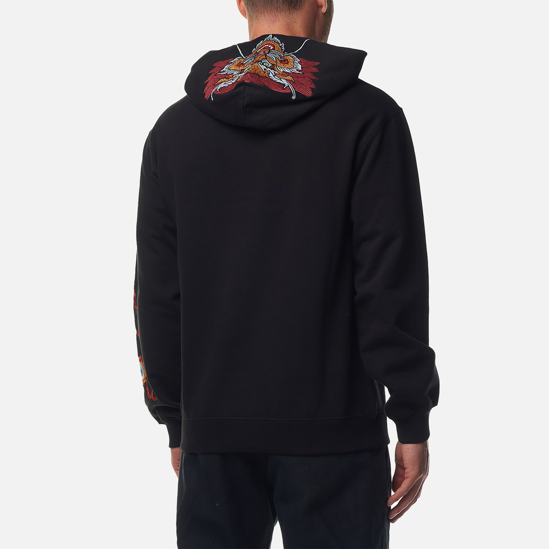 maharishi Мужская толстовка x Tashi Mannox Abundance Dragon Hoodie