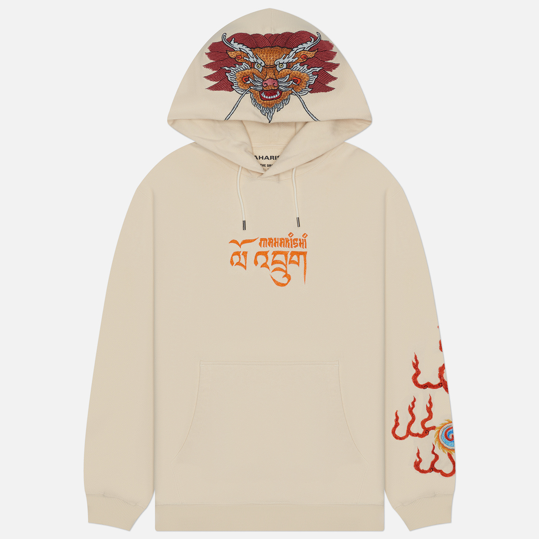 maharishi Мужская толстовка x Tashi Mannox Abundance Dragon Hoodie