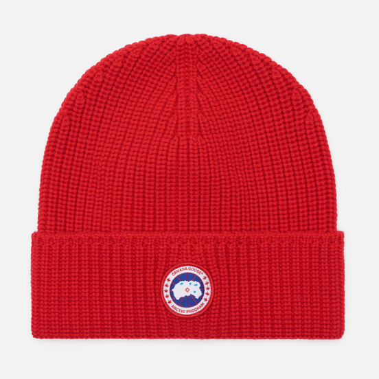 Шапка Canada Goose Arctic Disc Rib Toque Red