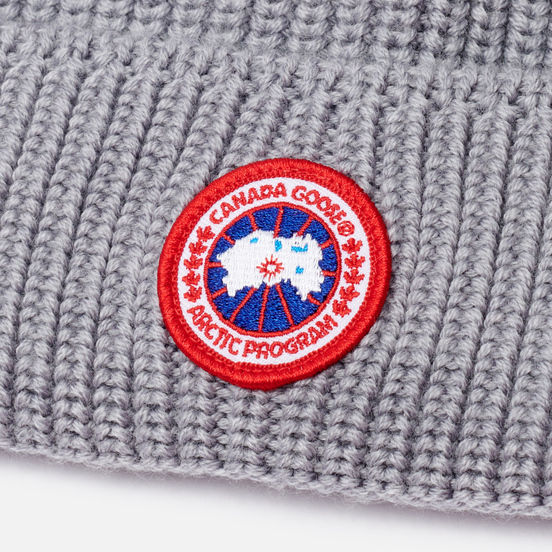 Шапка Canada Goose Arctic Disc Rib Toque Heather Grey