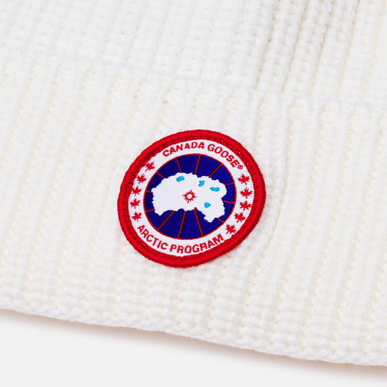 Шапка Canada Goose Arctic Disc Rib Toque White