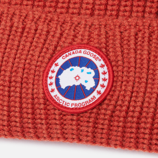 Шапка Canada Goose Arctic Disc Rib Toque Sunrise Orange
