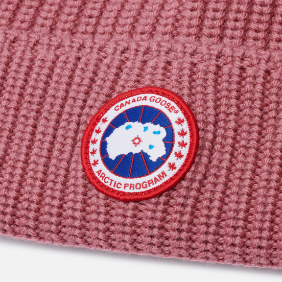 Шапка Canada Goose Arctic Disc Rib Toque Soft Mauve
