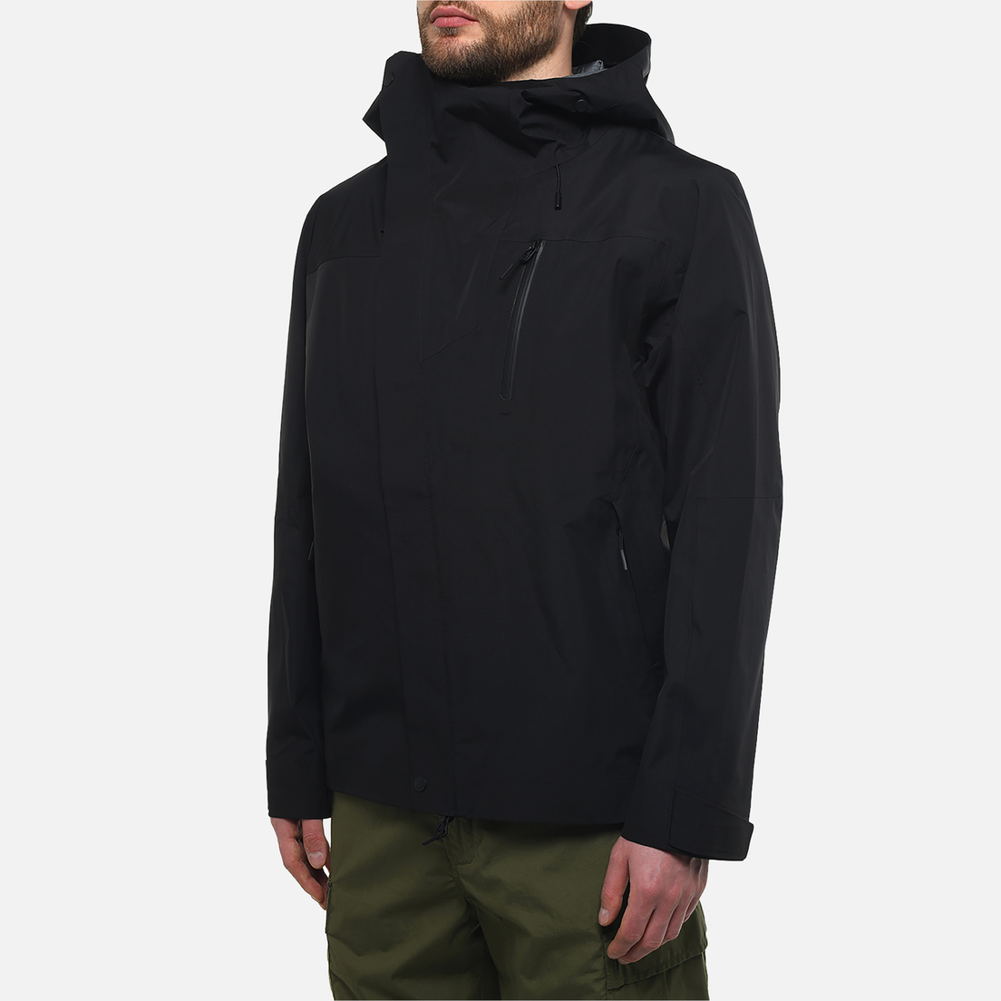 maharishi Мужская куртка ветровка Waterproof 3L Asym Storm Parka