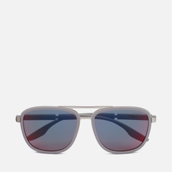 Солнцезащитные очки Prada Linea Rossa 50XS-04P08F-2N Matte Silver/Ice Rubber/Dark Grey Mirror Blue/Red