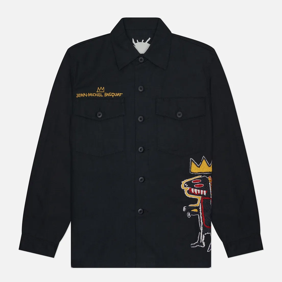 maharishi Мужская рубашка x Jean-Michel Basquiat Pez Dispenser Mil