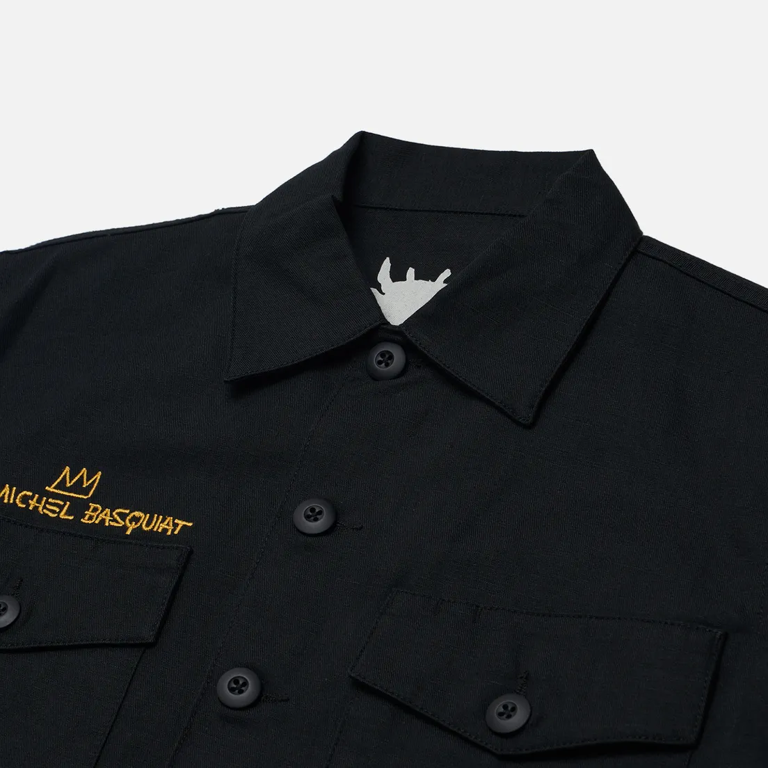 maharishi Мужская рубашка x Jean-Michel Basquiat Pez Dispenser Mil