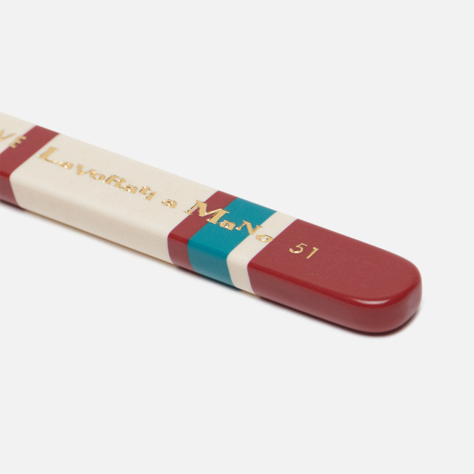 Зубная щетка Piave, цвет красный, размер UNI 514R Medium Tynex Nylon Thick - фото 3