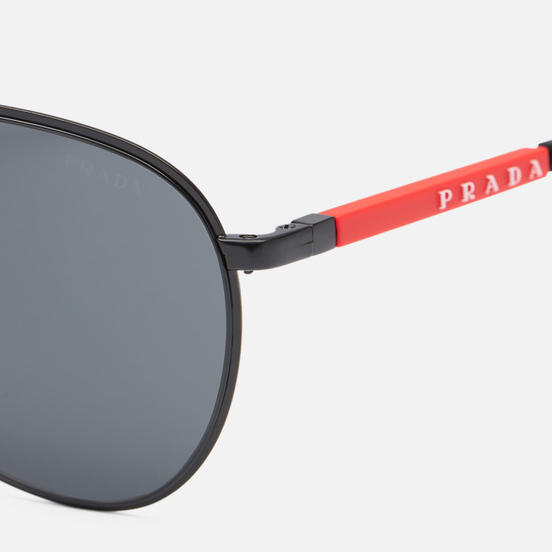Солнцезащитные очки Prada Linea Rossa 51XS-1BO06L-3N Matte Black/Dark Grey