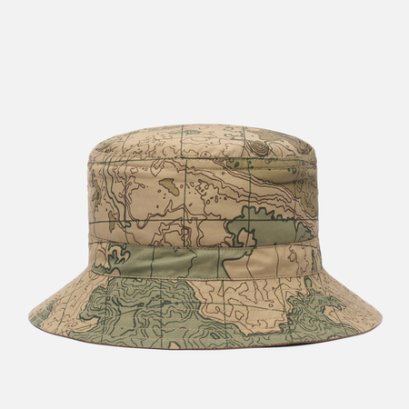 Панама maharishi Reversible Contour цвет бежевый размер S-M 6300₽