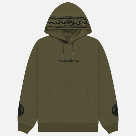 Мужская толстовка maharishi Thar Desert Hoodie, цвет оливковый, размер XXL