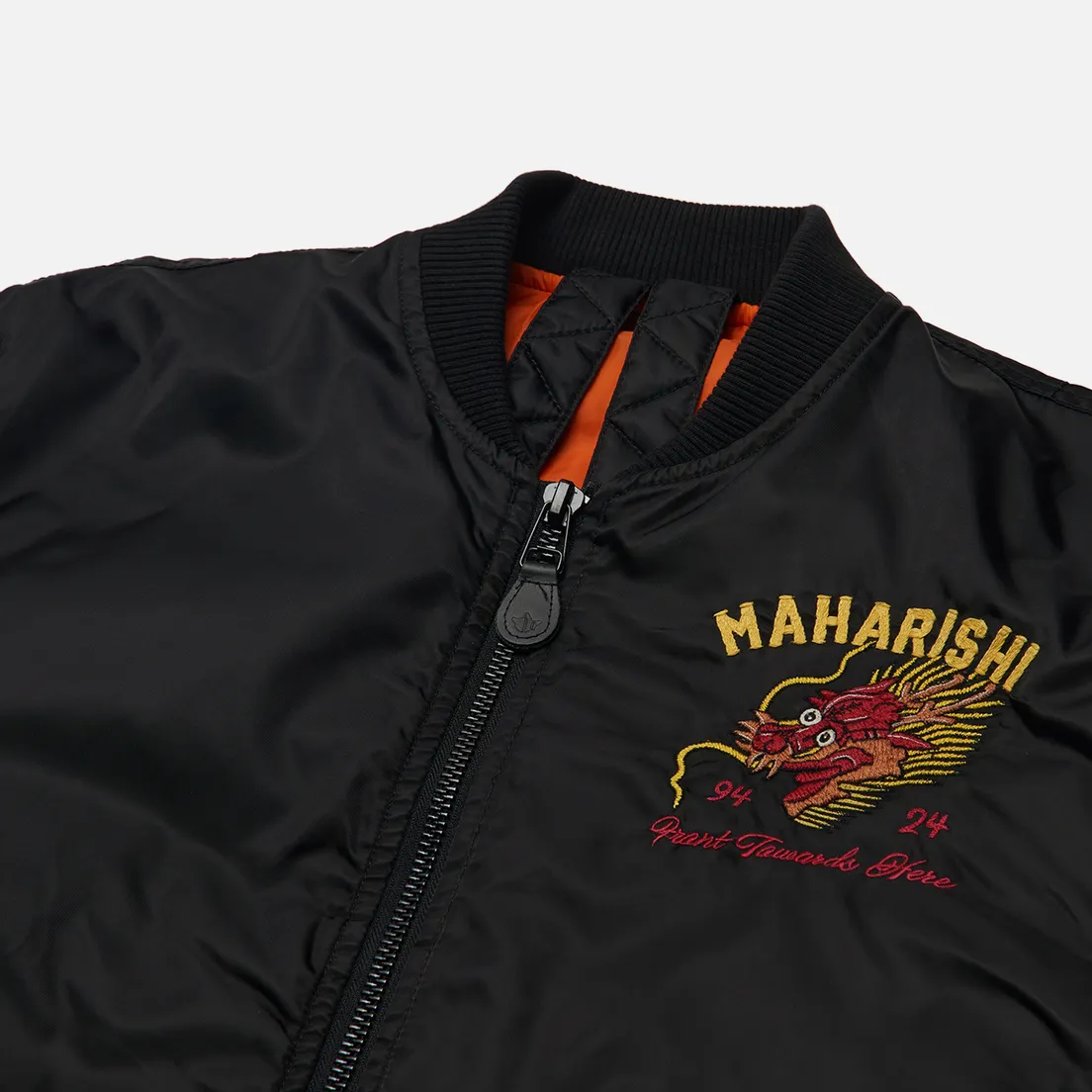 maharishi Мужская куртка бомбер Tour Dragon Map MA1