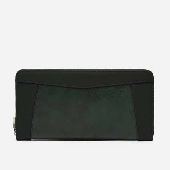 Кошелек Master-piece Essential Leather Round Zipper Green