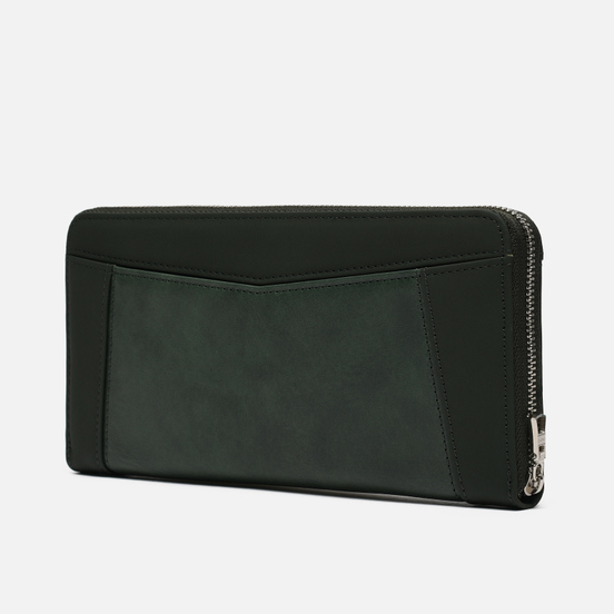Кошелек Master-piece Essential Leather Round Zipper Green