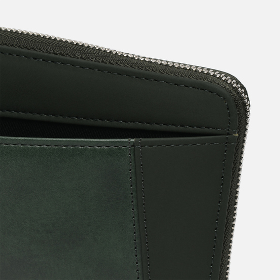 Кошелек Master-piece Essential Leather Round Zipper Green